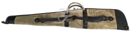Nobil Hunt. Bőr Puskatok Sörétes Barna/ Zöld Szivacs Bélés Oldalzsebes 130cm.