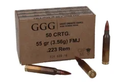 ,223 Rem. GGG FMJ 55gr 3,56g , Lőszer