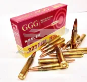 ,223 Rem. GGG FMJ 69 gr Nosler HPBT , Lőszer