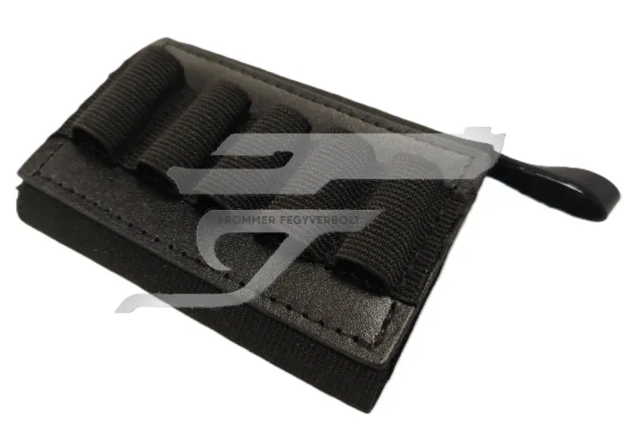 Dobos 80/1 Gyöngyvászon Lőszertartó . Tusra Sörétes 5 db. Nyitott