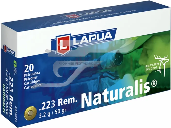 ,223 Rem. Lapua Naturalis 50gr N315026 . 3,2 g N566