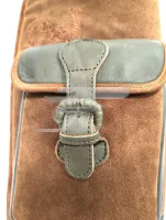 Nobil Hunt. Bőr Puskatok Sörétes Zöld/ Fekete Szivacs Bélés Oldalzsebes 130cm.