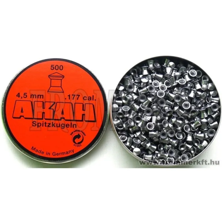 4,5 mm SpitzKugeln Léglőszer Akah . 500 db.