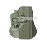 IMI Z1020 Oliv Műanyag Övtok Glock-19 . Elfordítható