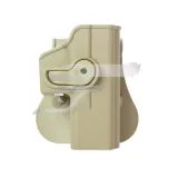 IMI Z1020 TAN Műanyag Övtok Glock-19 . Elfordítható