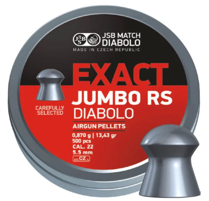 5,5 mm JSB Jumbo Diabolo Match 48804550 . 13,73gr. 0,890g Léglőszer 300 db.