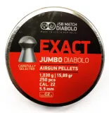5,52 mm JSB Exact Jumbo 1,03g 15,89gr. . Léglőszer 250 db. 48822552