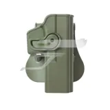 IMI Z1010OL Műanyag Övtok Glock-17 . Zöld Elfordítható
