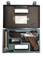 Luger P08 9x19 használt maroklőfegyver B1(2034)