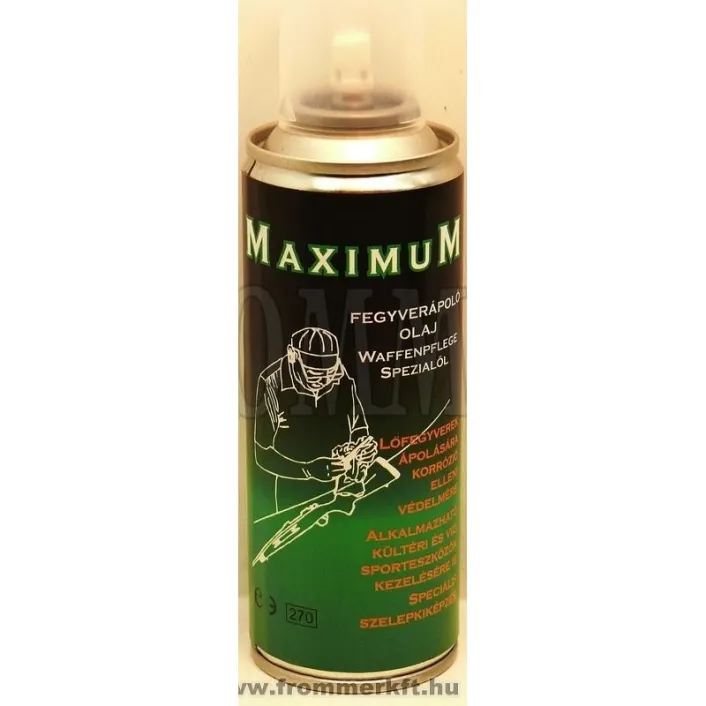 Maximum Fegyvertisztító Olaj 200ml 00619