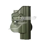 IMI Z1180OL Műanyag Övtok Springf.XD . Oliv Zöld Elfordítható