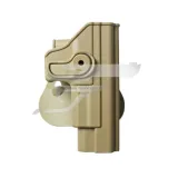 IMI Z1180TAN Műanyag Övtok Springf.XD . Homokszin Elfordítható