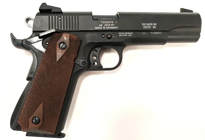 Sig Sauer 1911 Black ,22 Lr.Tesztfegyver . Maroklőfegyver 71002404