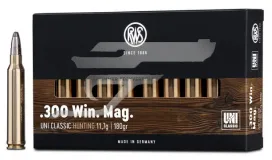 ,300 Win. Mag. RWS UNI Classic 11,7g , Hunting 180gr