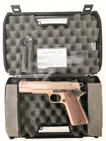 Sig Sauer 1911 Sand ,22 Lr.Tesztfegyver . Maroklőfegyver Homokszínű