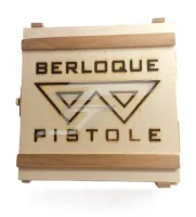 BerloQue Riasztópisztoly készlet 2922500 . Fadobozban