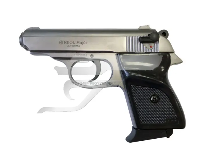 Ekol Major 9 mm P.A.K Fekete gázriasztó , fegyver