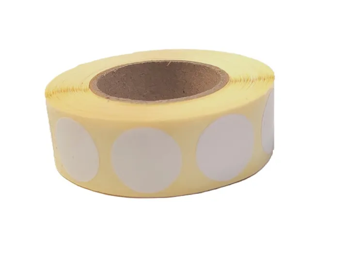 Találatragasztó korong fehér 22-101100 . 1000db./tekercs