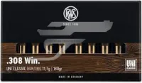 ,308 Win. RWS UNI Classic 11,7g 180gr. . Golyós Lőszer