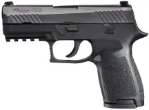 Sig Sauer P-320 Compact 9x19 kal. Fekete .3,9"Cső Maroklőfegyver 10 db-os Tár