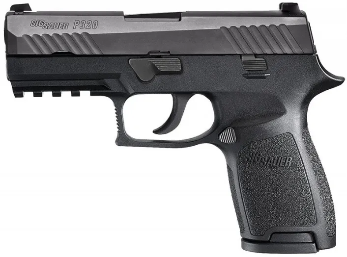 Sig Sauer P-320 Compact 9x19 kal. Fekete .3,9"Cső Maroklőfegyver 10 db-os Tár
