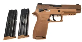 Sig Sauer P-320 M17 Tesztfegyver . Coyote 9 mm Luger