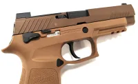 Sig Sauer P-320 M17 Tesztfegyver . Coyote 9 mm Luger