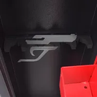 Technomax TCH4 kulcsos fegyverszekrény . 1380x315x220mm