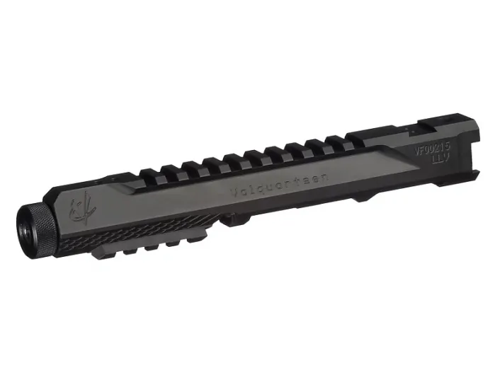 Volquartsen Mamba LLV upper 4,5" Ruger . Mark IV 22LR menetes csővéggel 1/2x28