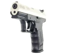 CP-99 Walther CO -s Légpiszt. 4,5 mm 4" . 8 Lövetű + 2db Tár Nikkel