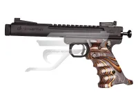 Volquartsen Scorpion-Black 6" 22 Lr menetes cső 1/2x28, fa markolat