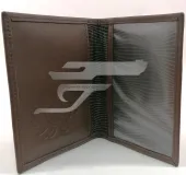 Ága Hengl Fegyvertartási engedély Bőr , igazolvány tartó tok Barna/Zöld