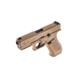 Glock 19X Blowbac Coyote Légpisztoly . Co-s BB-s 18-as tár UM58367