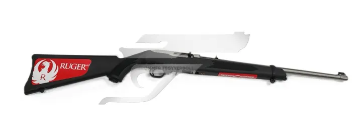 Ruger 10/22 Carbine 18,5 Cső 01256 ,22Lr. kal. fekete agyazás, nikkel cső