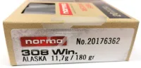 ,308 Win. Norma Alaska No. 20176362 11,7g / 180gr