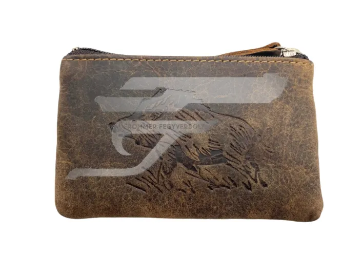 Kulcstartó Disznó motívummal barna színű 415110602