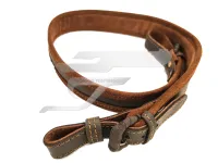 Nobil Hunt. Lux Fegyverszíj Bőr Barna/Zöld Párnázott