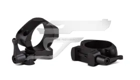 Konus 1"-os Távcsőszerelék Alacsony 7408 Oldható,Acél, Weawer Sinre