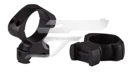 Konus 1"-os Távcsőszerelék Magas  7400 Acél, Weawer Sinre