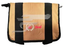 RC-Tech Range Bag fegyver táska Barna . 6 darab tártartóval