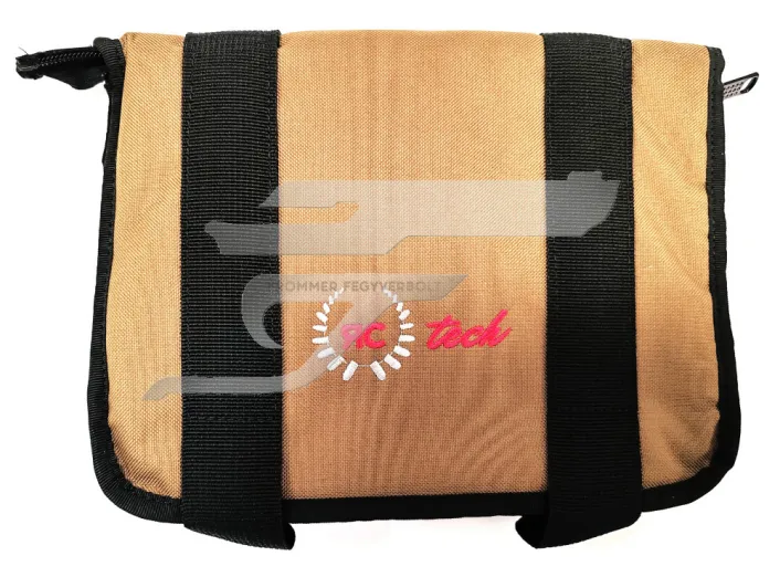 RC-Tech Range Bag fegyver táska Barna . 6 darab tártartóval