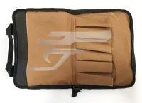 RC-Tech Range Bag fegyver táska Barna . 6 darab tártartóval