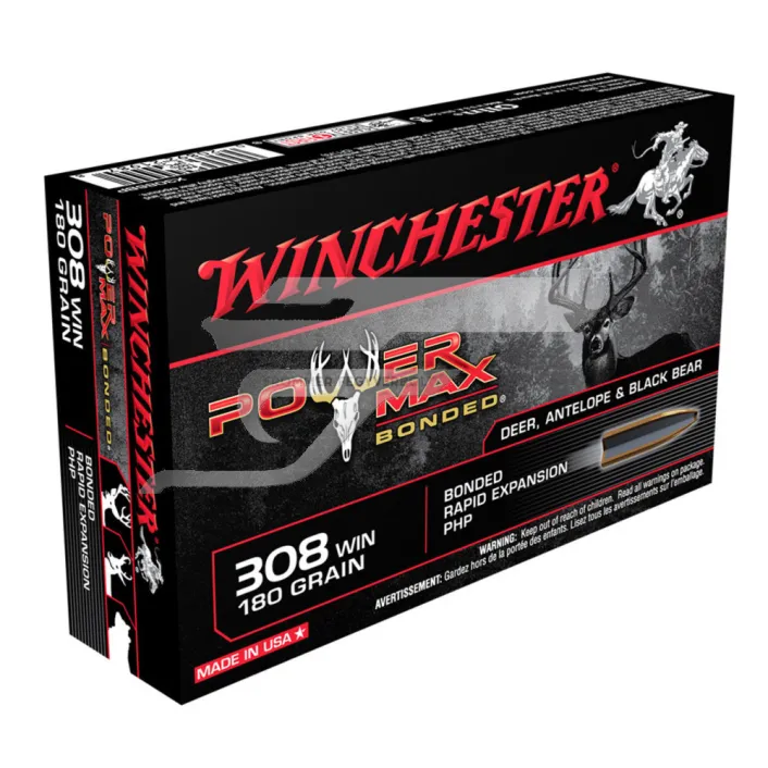 ,308 Win. Winch. Power-Max Bond. X3086BP . 180gr. 11,7g
