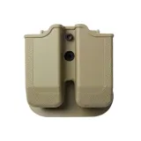 IMI Z2020TAN MP02 Műanyag Tártartó Dupla . Glock-20,21,30,36 fegyverekhez Homoksz