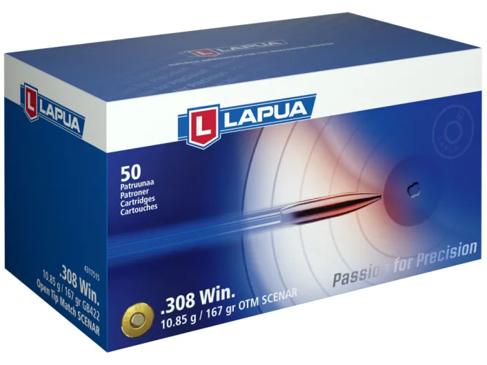 ,308 Win.Lapua Scenar 10,85g 4317515 167 gr 4461914 50db-os csomag