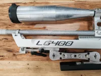 Walther LG 400 PCP 4,5mm használt engedélyköteles balkezes sportfegyver