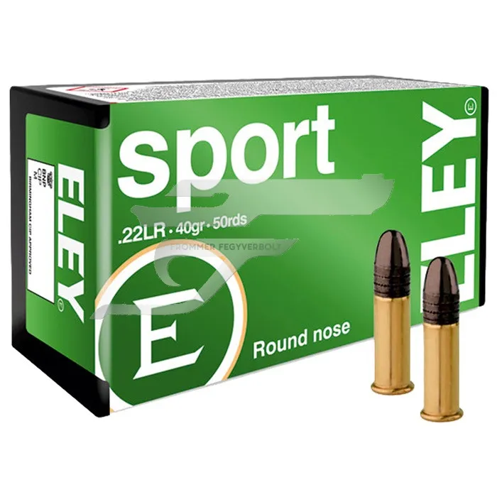 ,22 IfB. Eley Sport 40gr 50rds