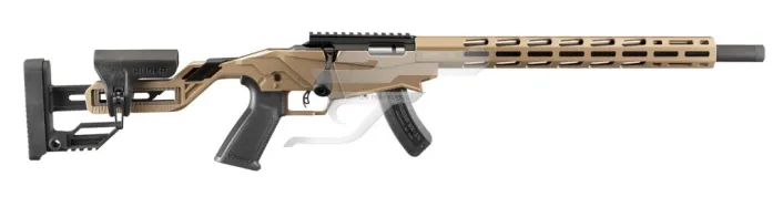 Ruger Precision Rimfire ,22 Lr. 08406 . homokszínű kisgolyós sportfegyver