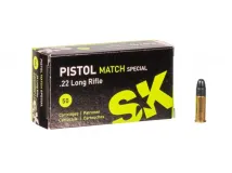 ,22 IfB. Lapua SK Pistol Match Special . 291m/sec.