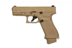 Glock 19X Maroklőfegyver Coyote 29423034 3 db. Tárral Triciumos Irányzék